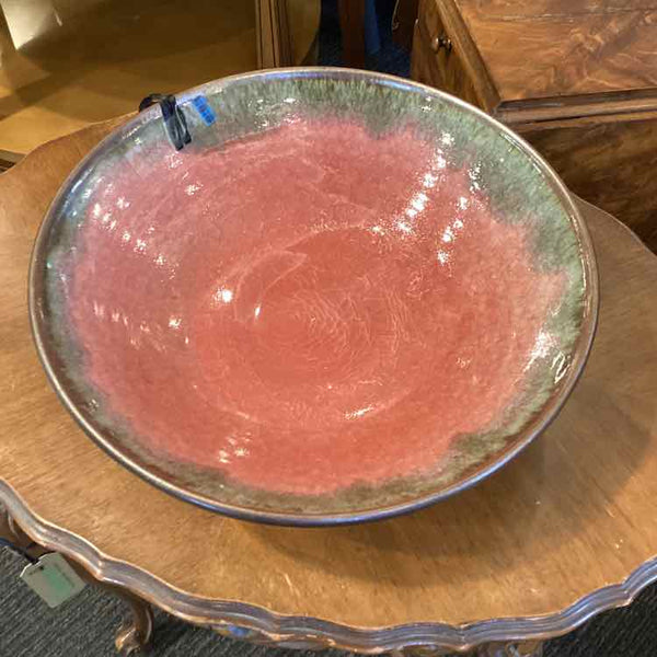 Plum And Sage Pottery Bowl