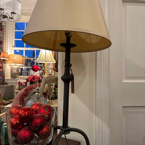 Pottery Barn Rustic Iron Lamp