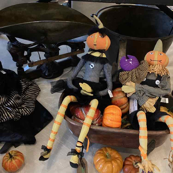 Cloth Pumpkin Girl