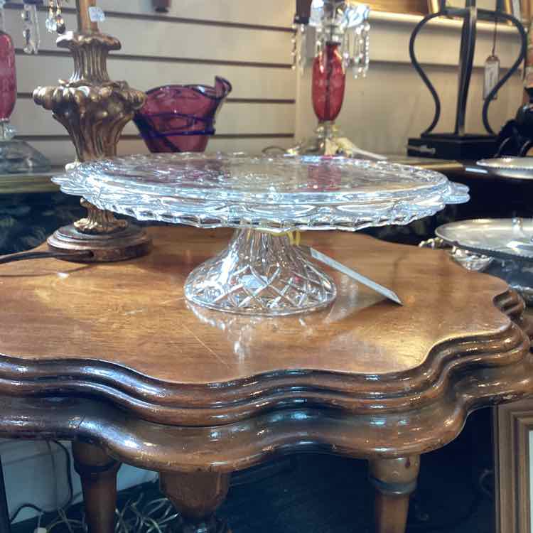Williams Sonoma Glass Cake Plate