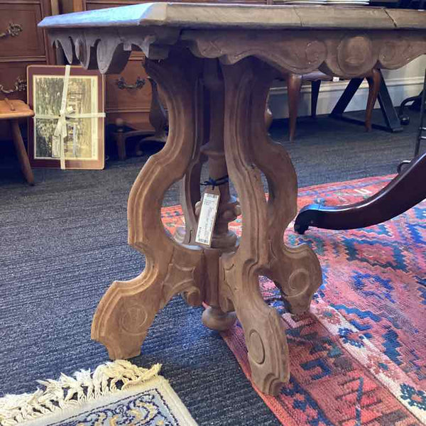 "As Is" Antique Walnut Spanish Side Table