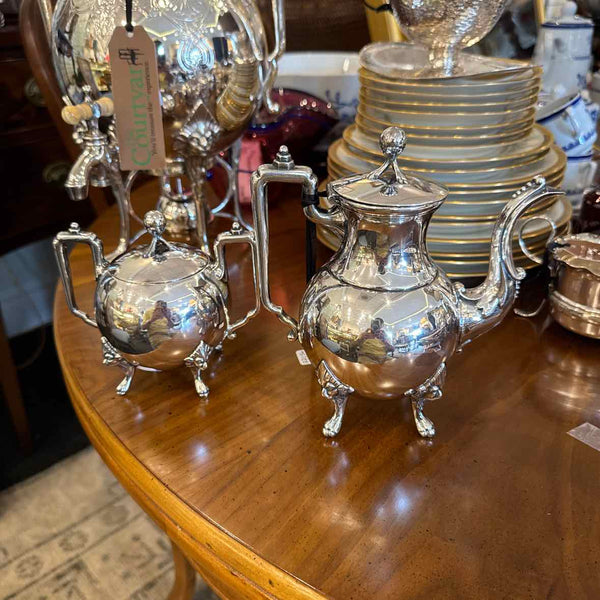 Reed & Barton Silverplate Cream And Sugar