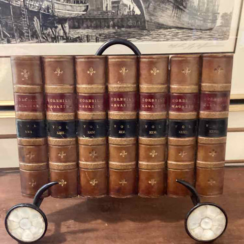 7 Faux Books with Stand