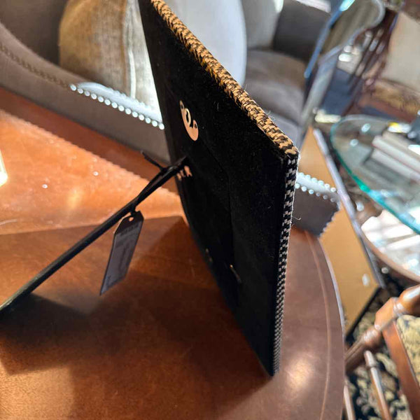 Black/Ivory Weave Frame