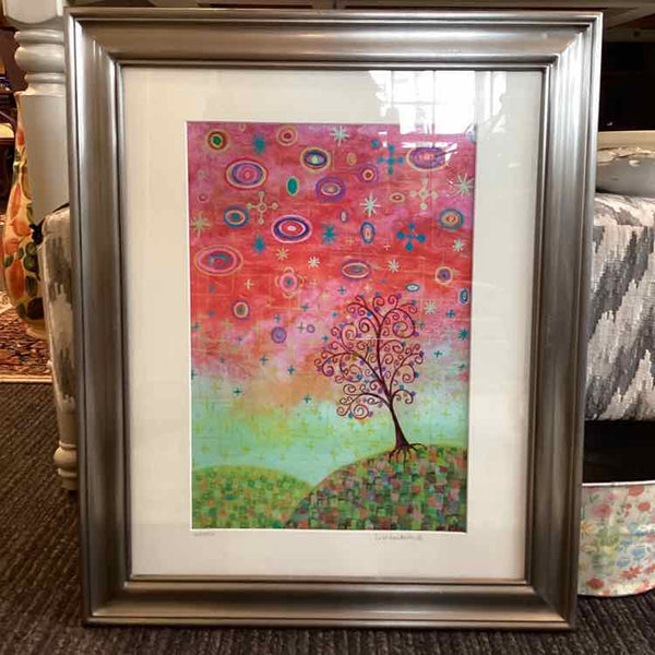Print of Whimsical Tree, Signed & Numbered