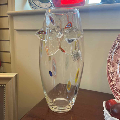 Italian Cristalleria Vase
