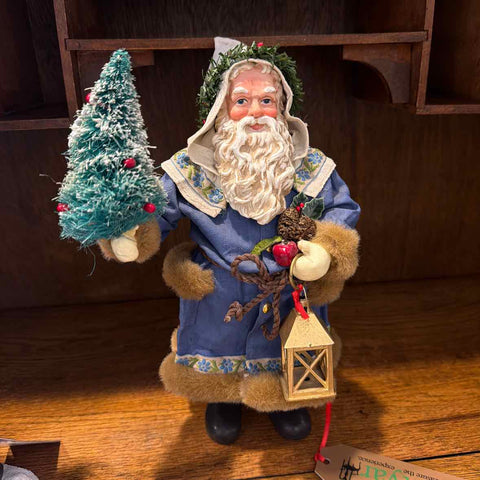 Clothtique - Blue Santa