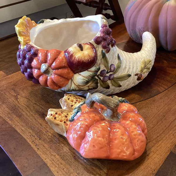 Cornucopia Cookie Jar