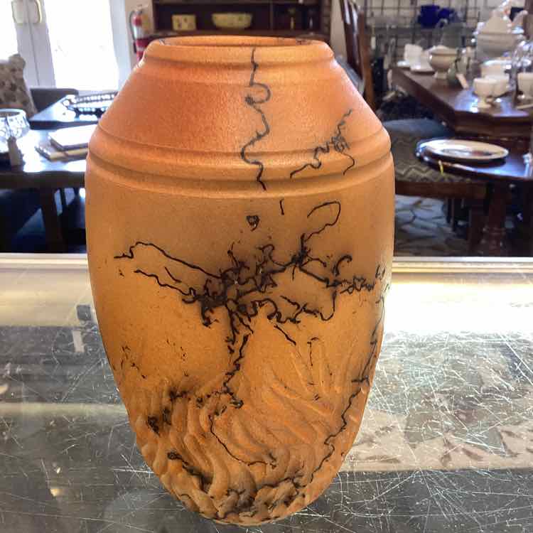 Raku Pottery Vase