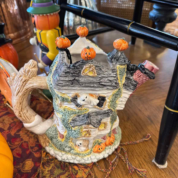 Fitz & Floyd Haunted House Pitcher