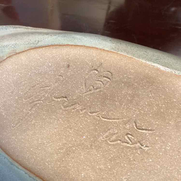 Ceramic Tray With Leaf Handles