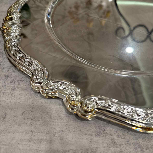 4 Davco Silver Chargers