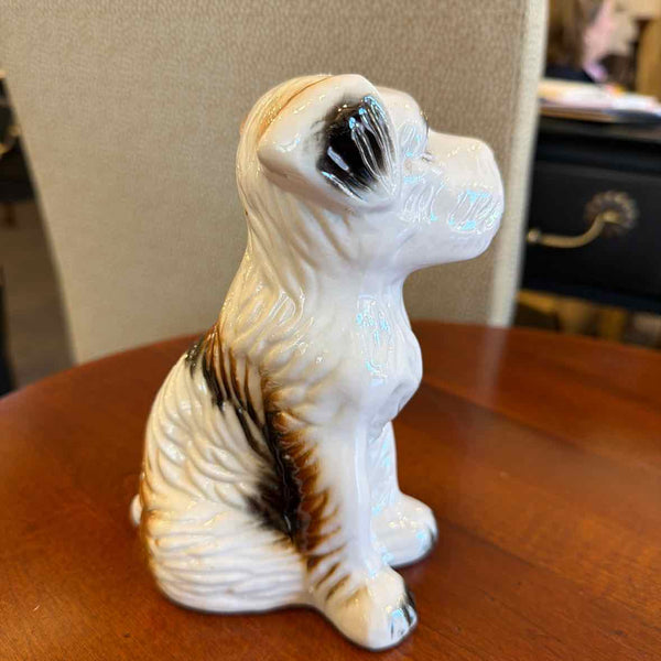 Vintage Ceramic Terrier Figurine