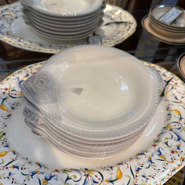 8 Fish Plates - W. Germany