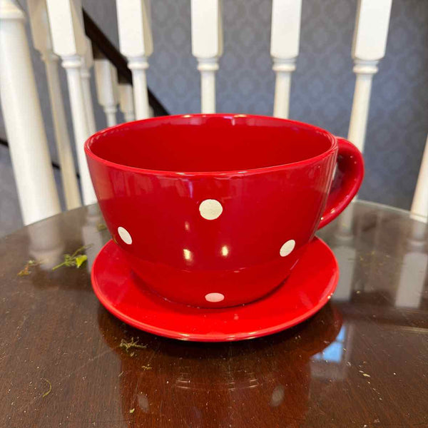 Red Polka Dot Cup