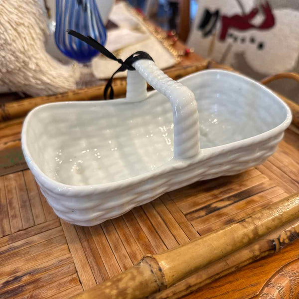 Limoges White Basket