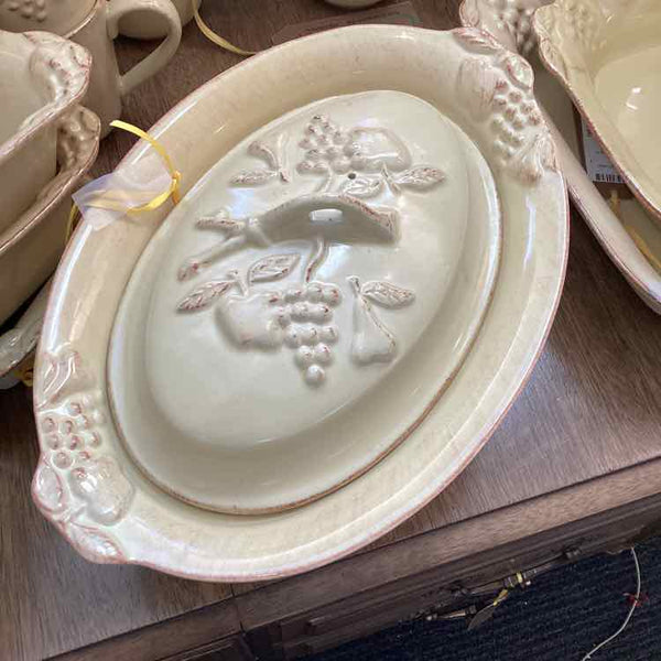 Casafina "Madiera Harvest" Oval Covered Casserole
