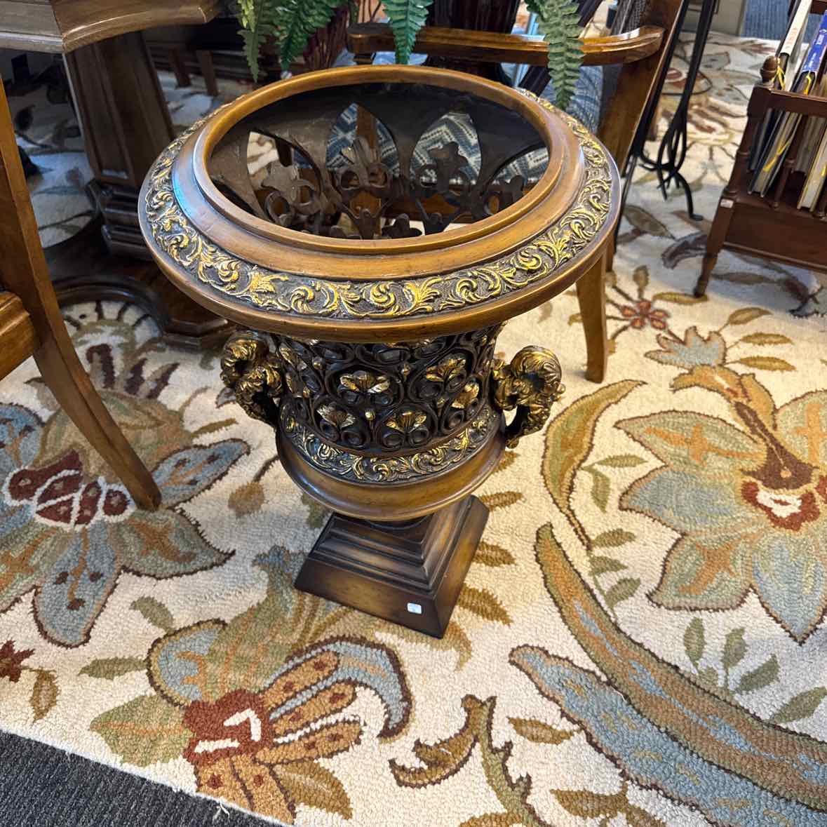 Large Ornate Urn