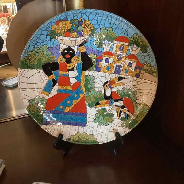 Brazilian Pottery Plate