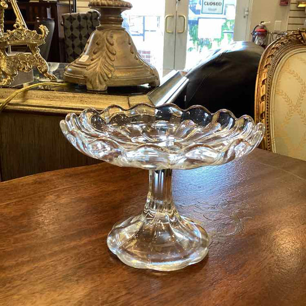 Glass Pedestal Dish