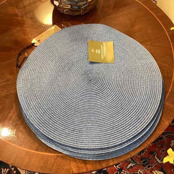 Six Round Placemats