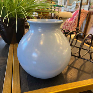 Blue Pottery Vase