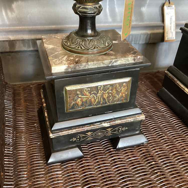 Neoclassical Bronze And Marble Urn