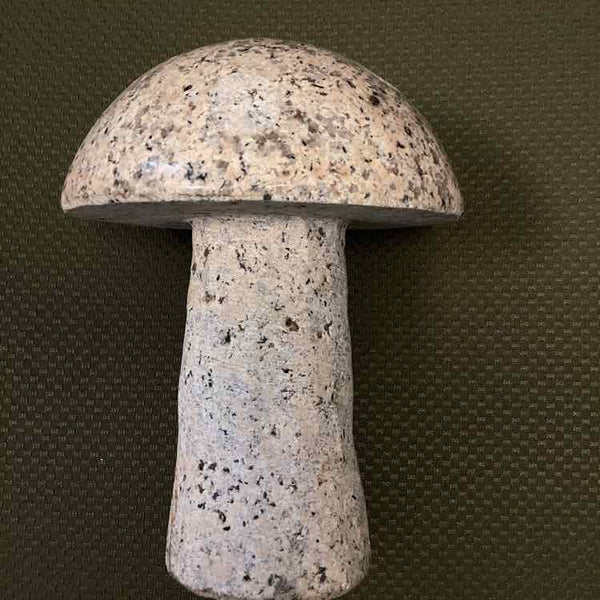 Beige/Gray Granite Mushroom
