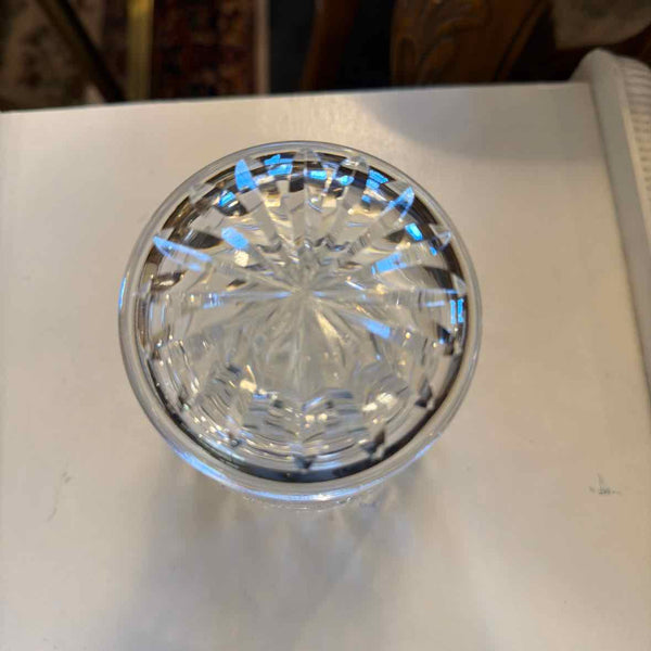 Cut Crystal Biscuit Jar