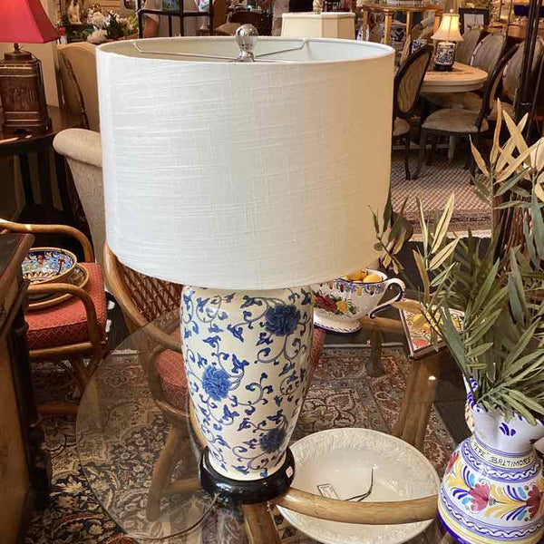 Blue & White Ginger Jar Lamp