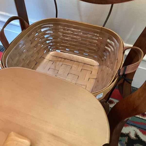 Longaberger Square Shallow Basket