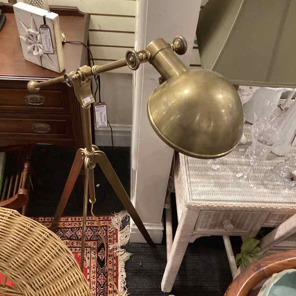 Restoration Hardware Brass Tripod Lamp