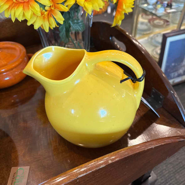 Yellow Pitcher - Homer Laughlin