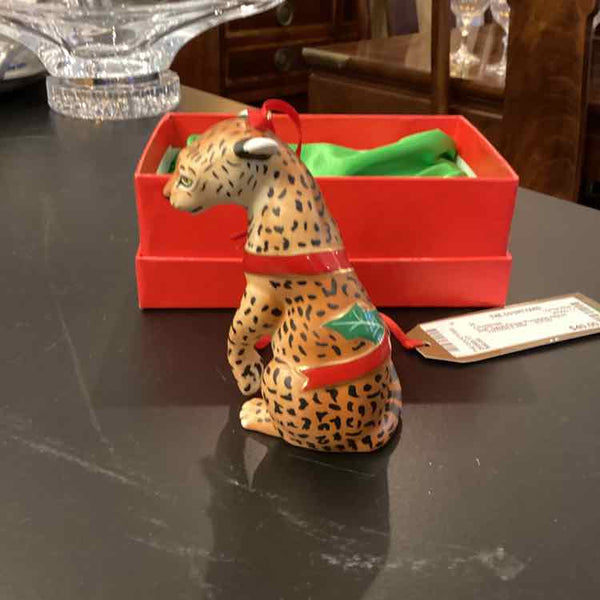 Jaguar Porcelain Ornament
