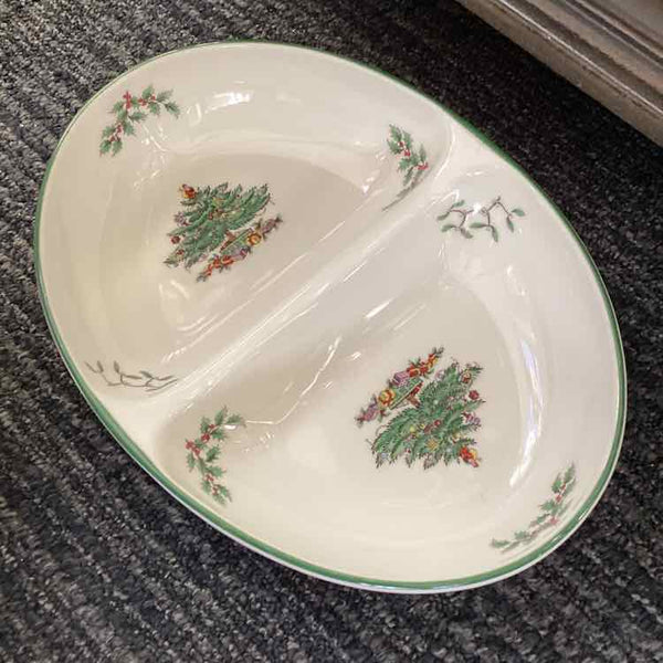 Spode Christmas Divided Dish