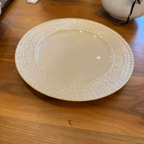 Belleek Woven Edge Plate