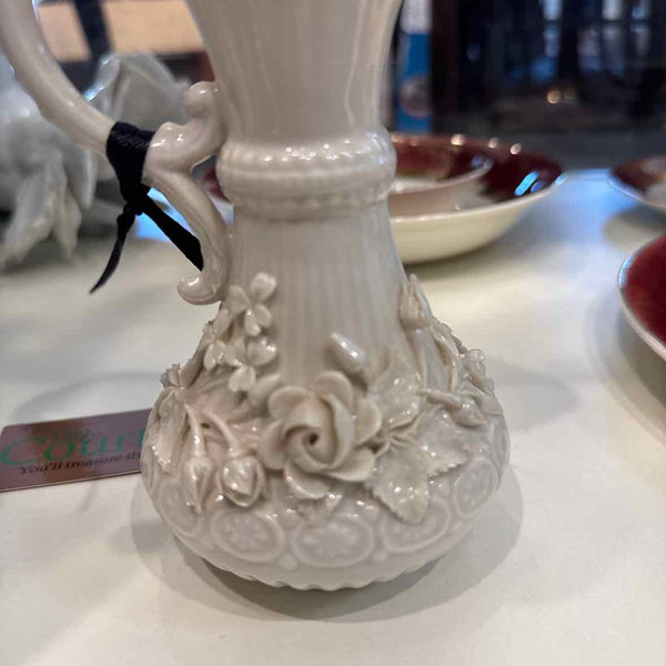 Belleek Aberdeen Pitcher/Green Mark