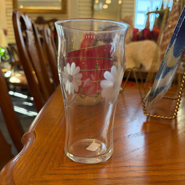 Etched Glass Tumbler