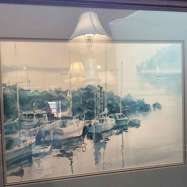 "Breakwater" Watercolor By Brent Heighton