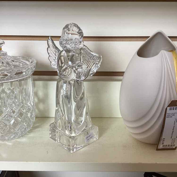 Mikasa Lead Crystal Angel with Harp