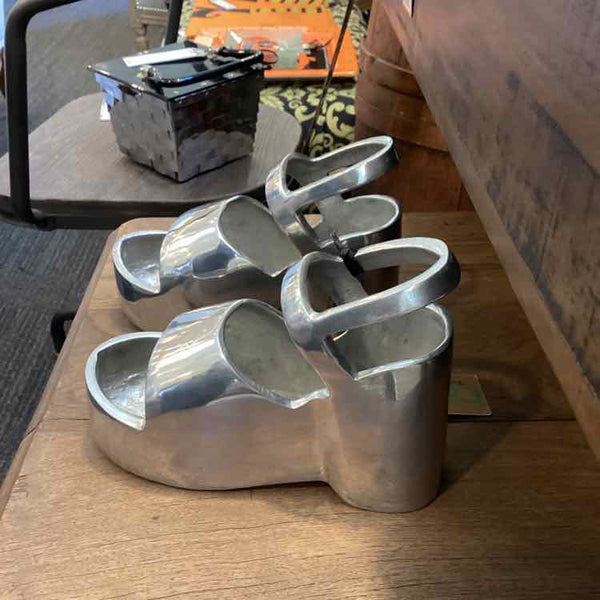 Pair of Platform Sandal Shoe Bookends