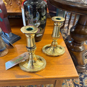 Pair of Brass  Candlesticks