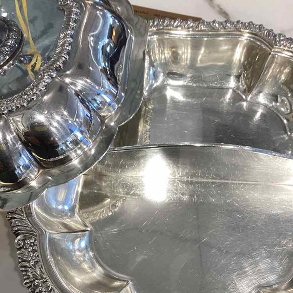 Silver Plate Serving Dish