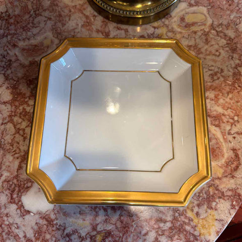 Andrea Sader Plate with Gold Rim