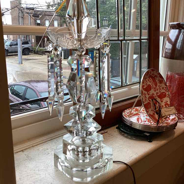 Crystal Prism Table Lamp
