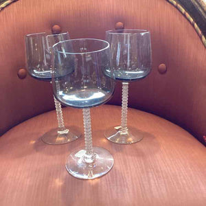 12 Fostoria Wine Glasses