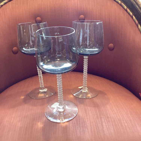 12 Fostoria Wine Glasses