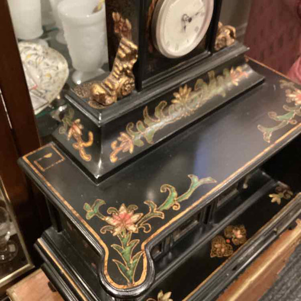Asian Pagoda Jewelry Box/Clock