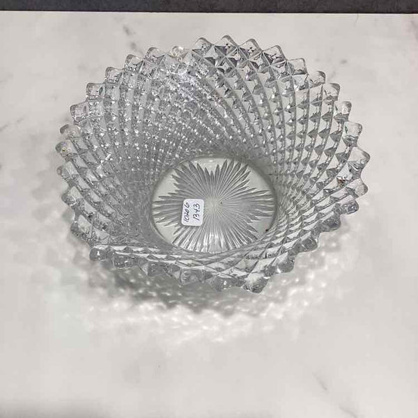 Vintage Sawtooth Edge Bowl