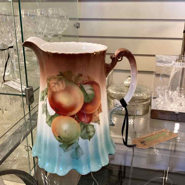 Ceramic Pitcher With Fruit